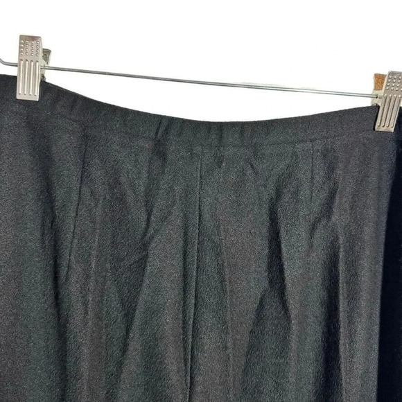 Eileen Fisher System size Medium Black straight leg pants knit pull on elastic - Picture 5 of 7